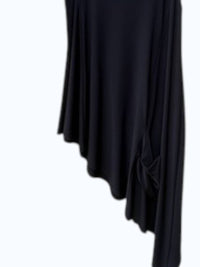 Sympli Women's Tank Dress in navy - women's dress - detail view