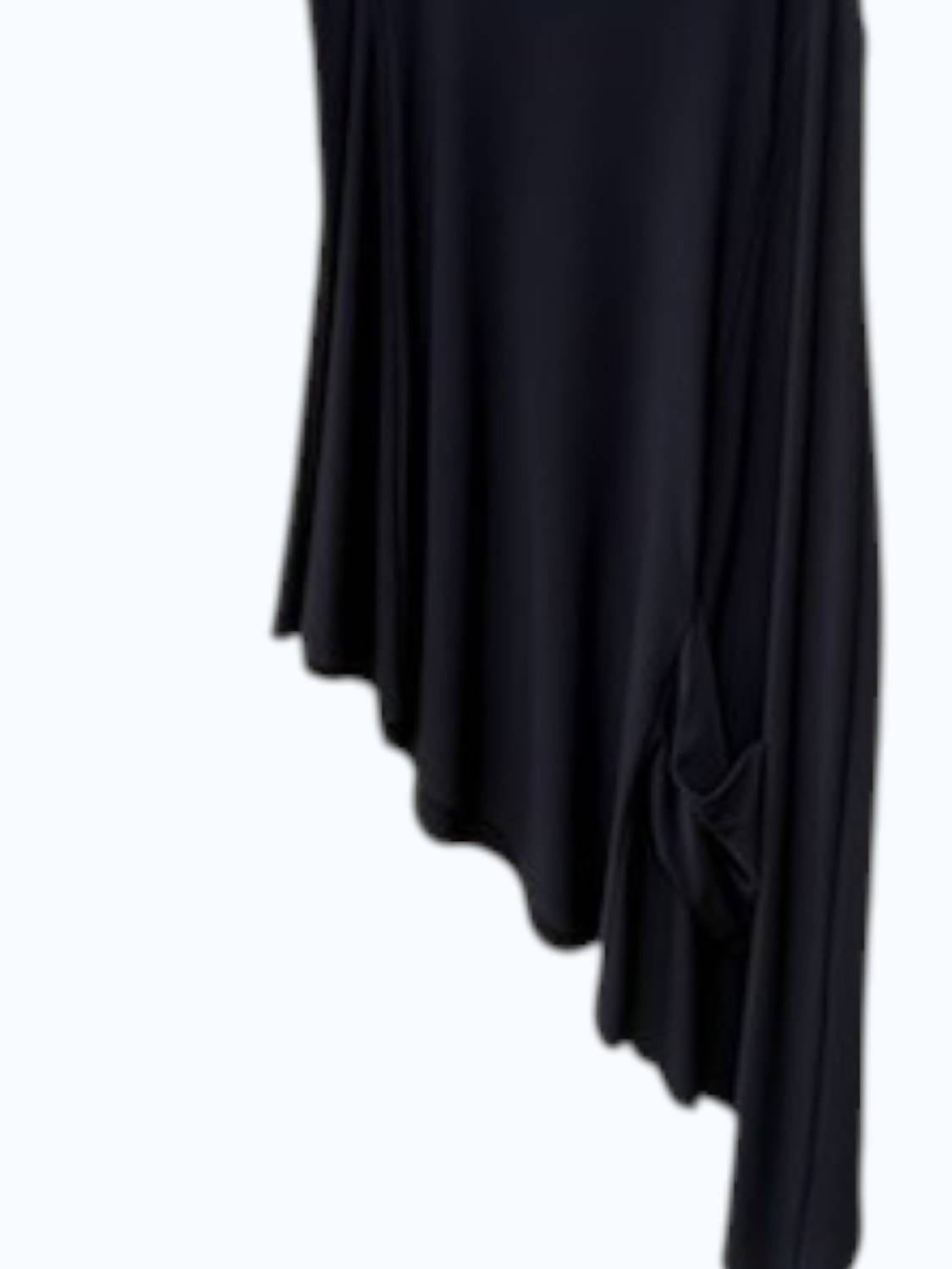 Sympli Women's Tank Dress in navy - women's dress - detail view