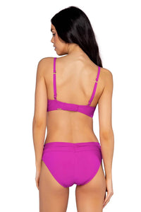 Sunsets Inc. Kauai Keyhole Top in purple - women's swimwear - detail view