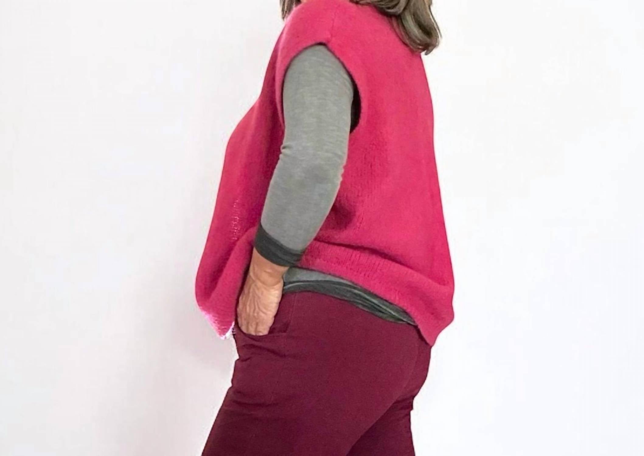 Cocco Bello - Kid Mohair Sleeveless Cardigan