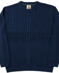 F/X Fusion - Men's Trend Novelty Cable Crew Sweater