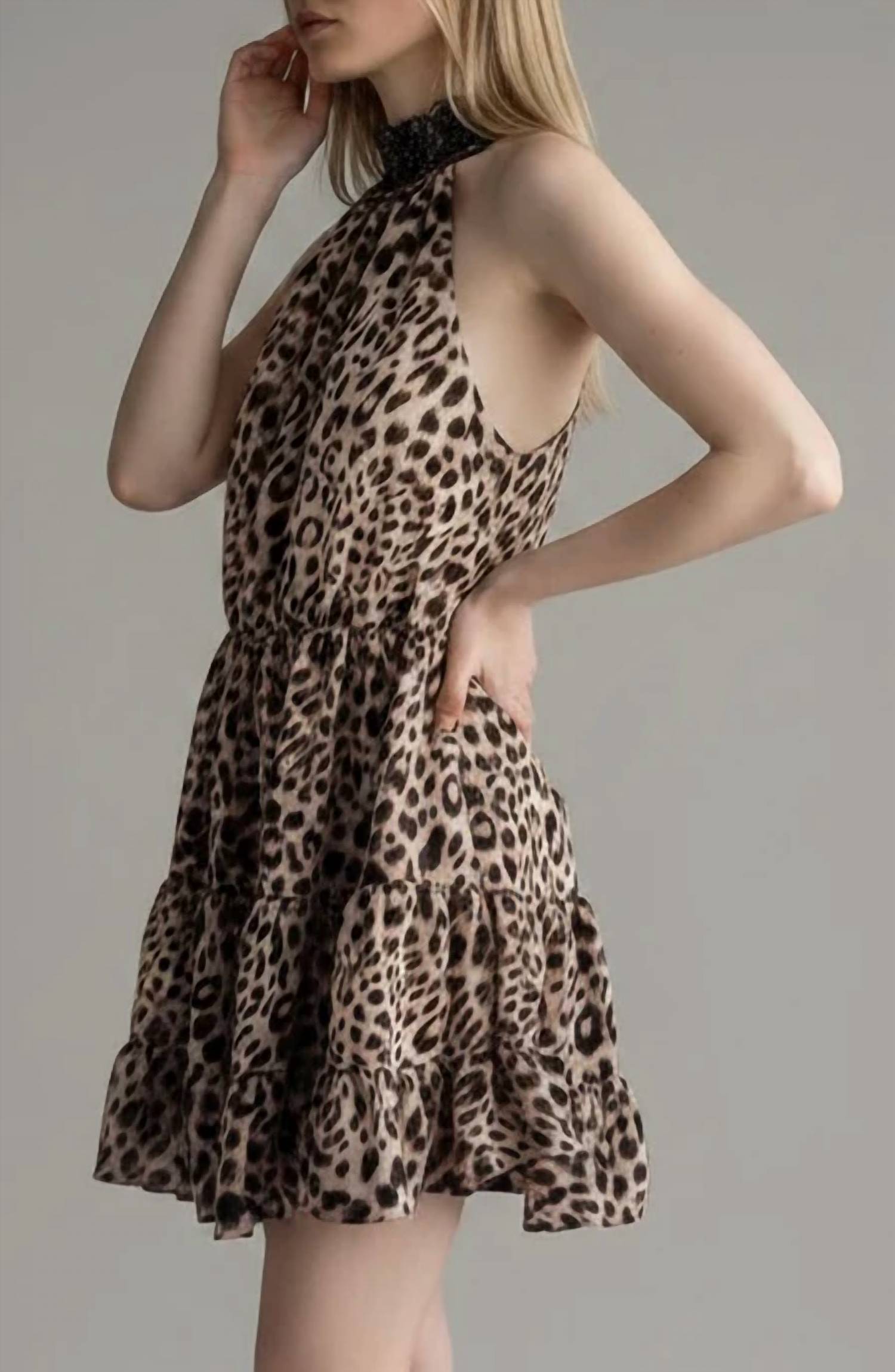 Ina Fashion - Halter Mini Dress