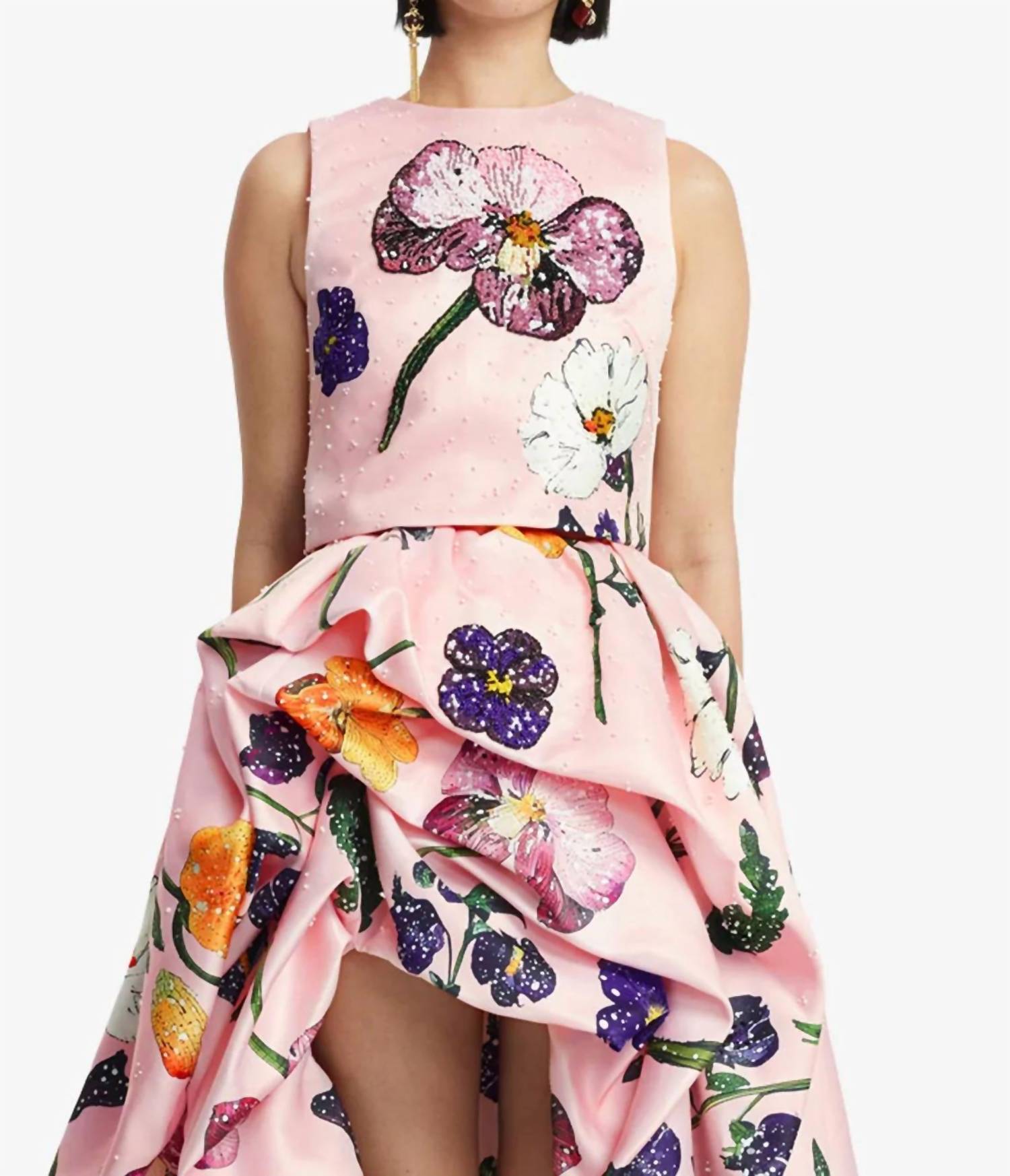 Leo Lin - Iris Embellished Top