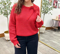 Hem & Thread - Tie Neck Sweater