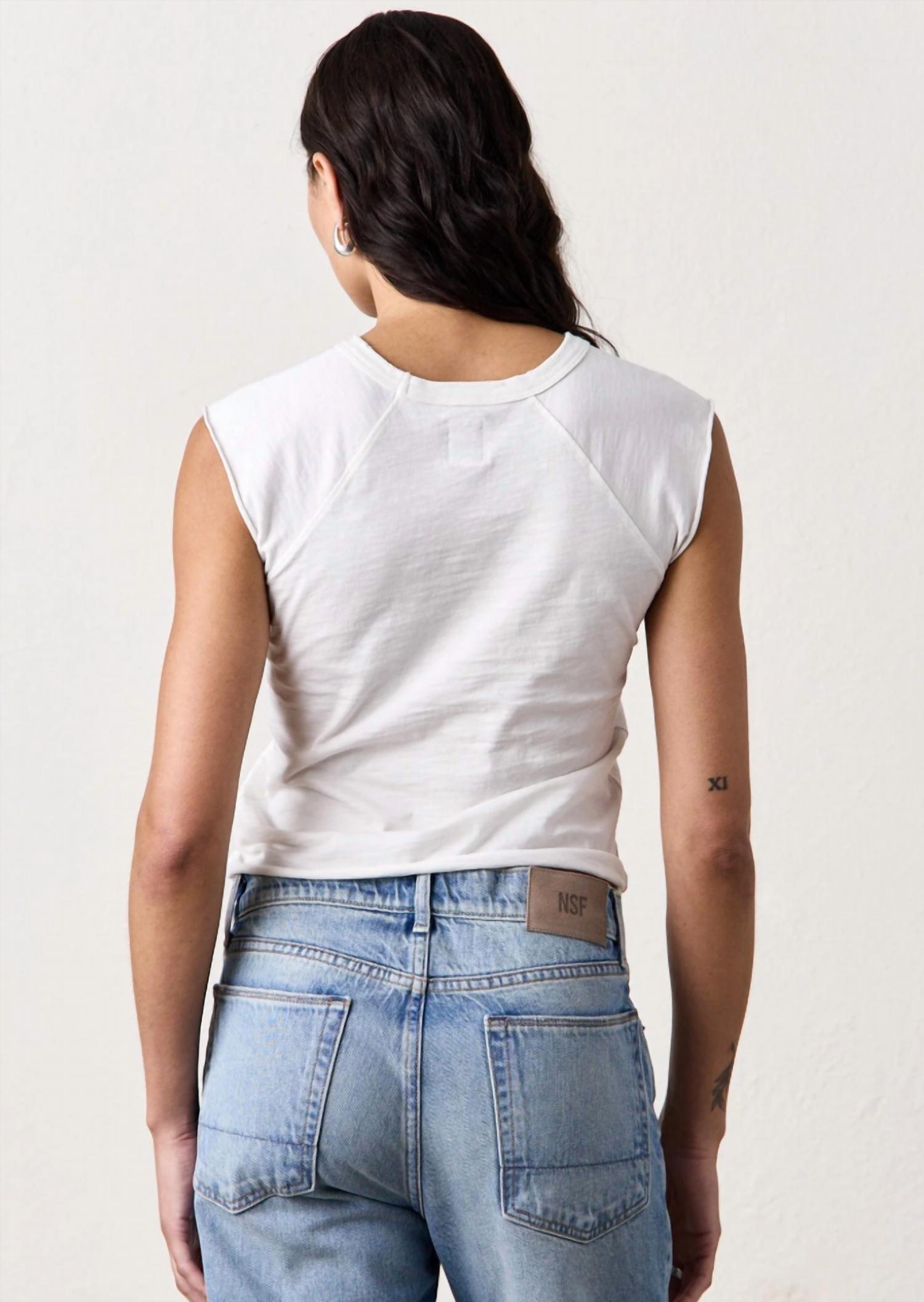 Nsf - Chloe Fitted Raglan Tee