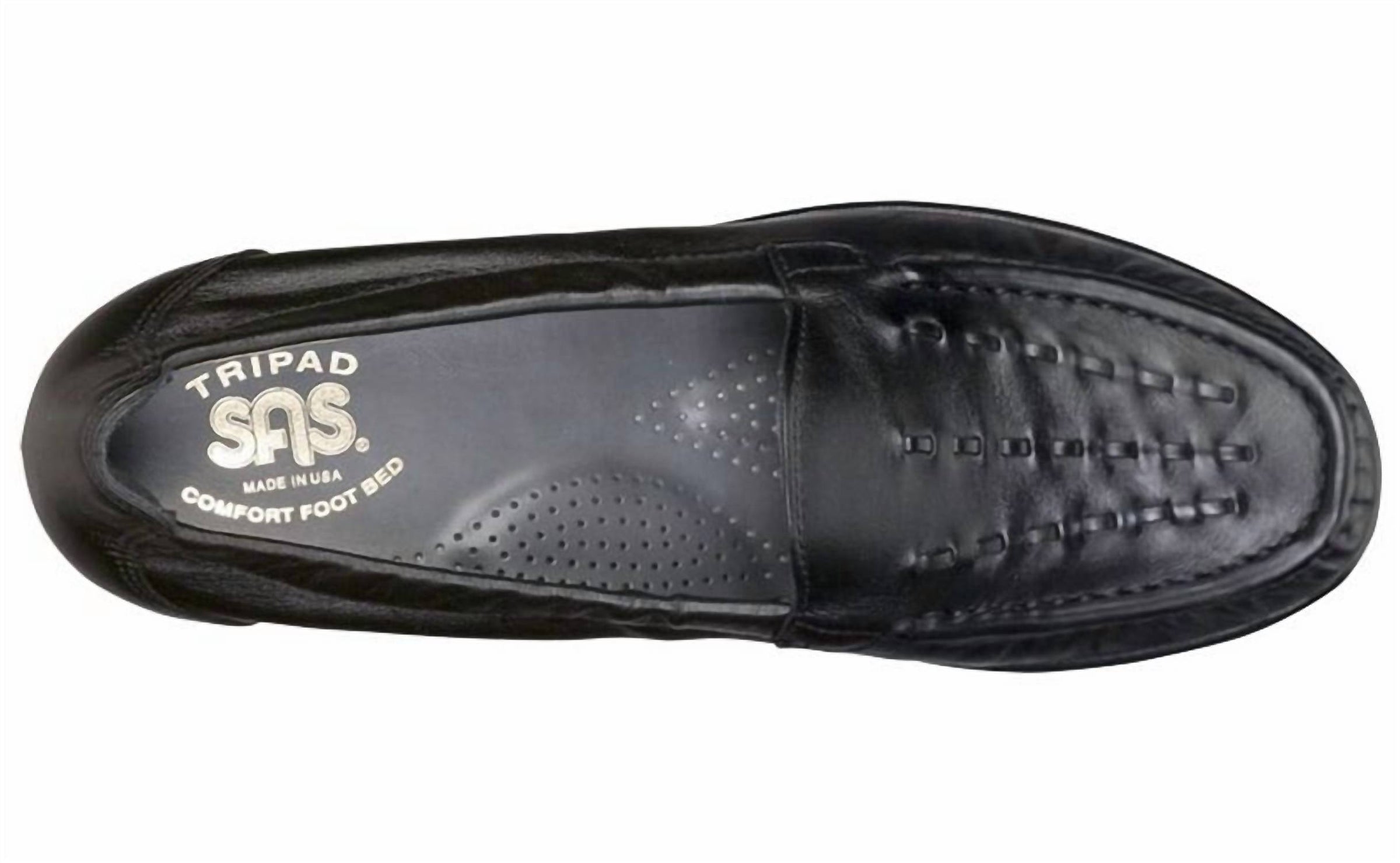 Sas - Women's Weave Slip On Loafer - Wide