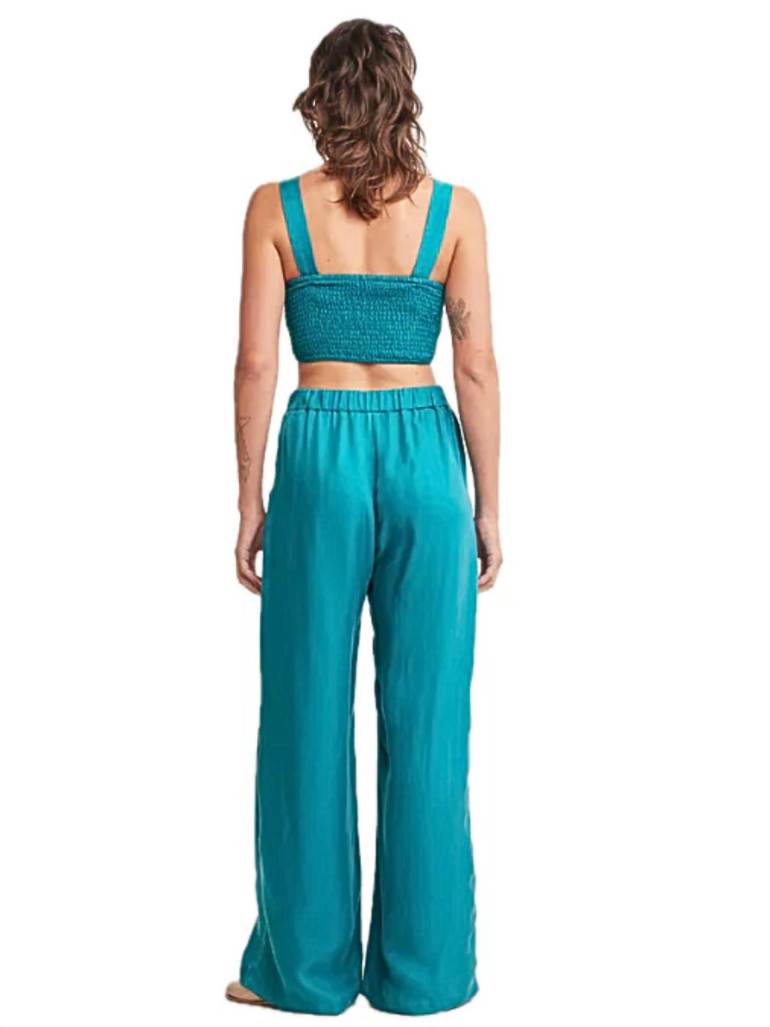 Self Contrast - Caroline Wide Leg Pants