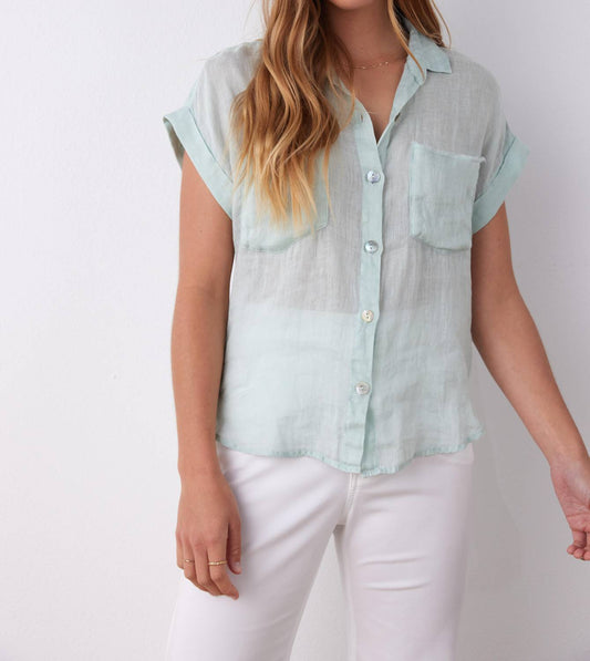 Bella Dahl - Two Pocket5 Short Sleeve Shirt