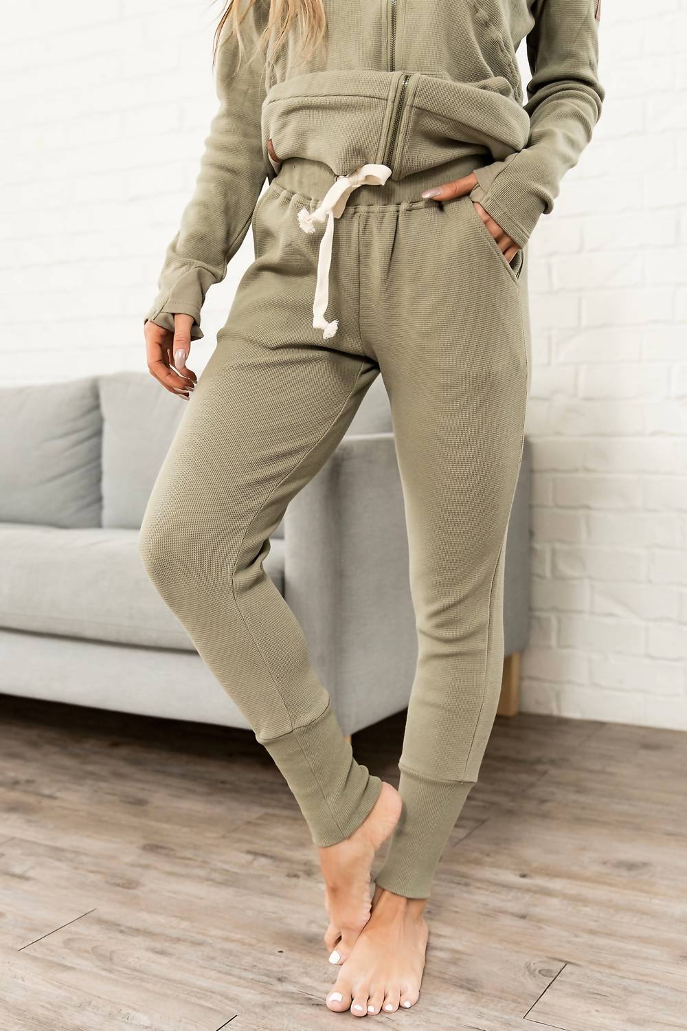 Ampersand Ave - Waffle Knit Jogger