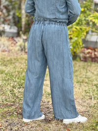 Hatley - Tie Front Wide Leg Pants