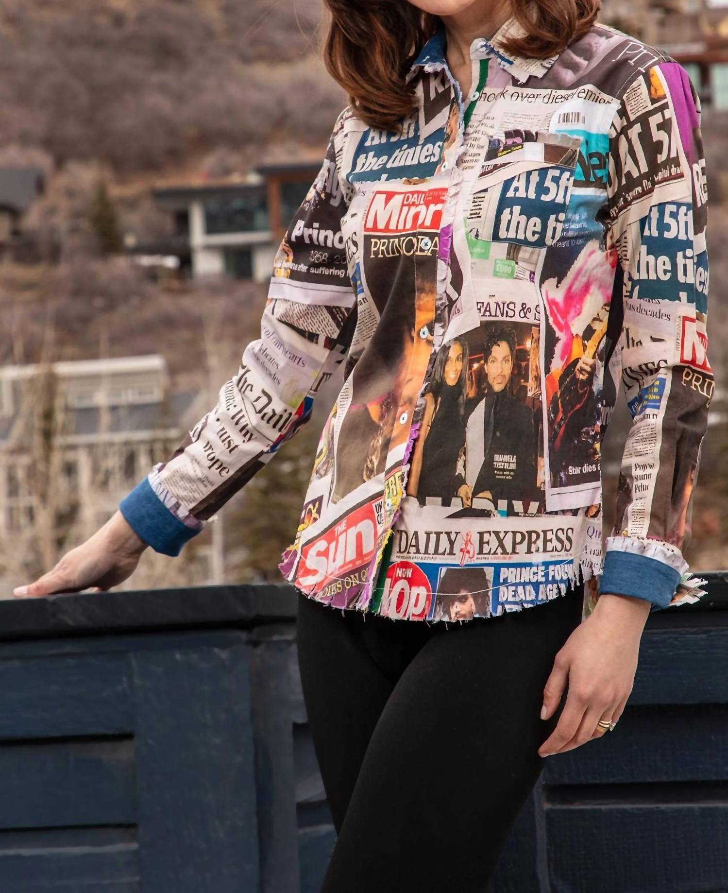 Dizzy-Lizzie - Rock and Roll Cape Cod Top