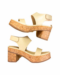 Softwaves - Women's Ivette Leather Platform Sandals