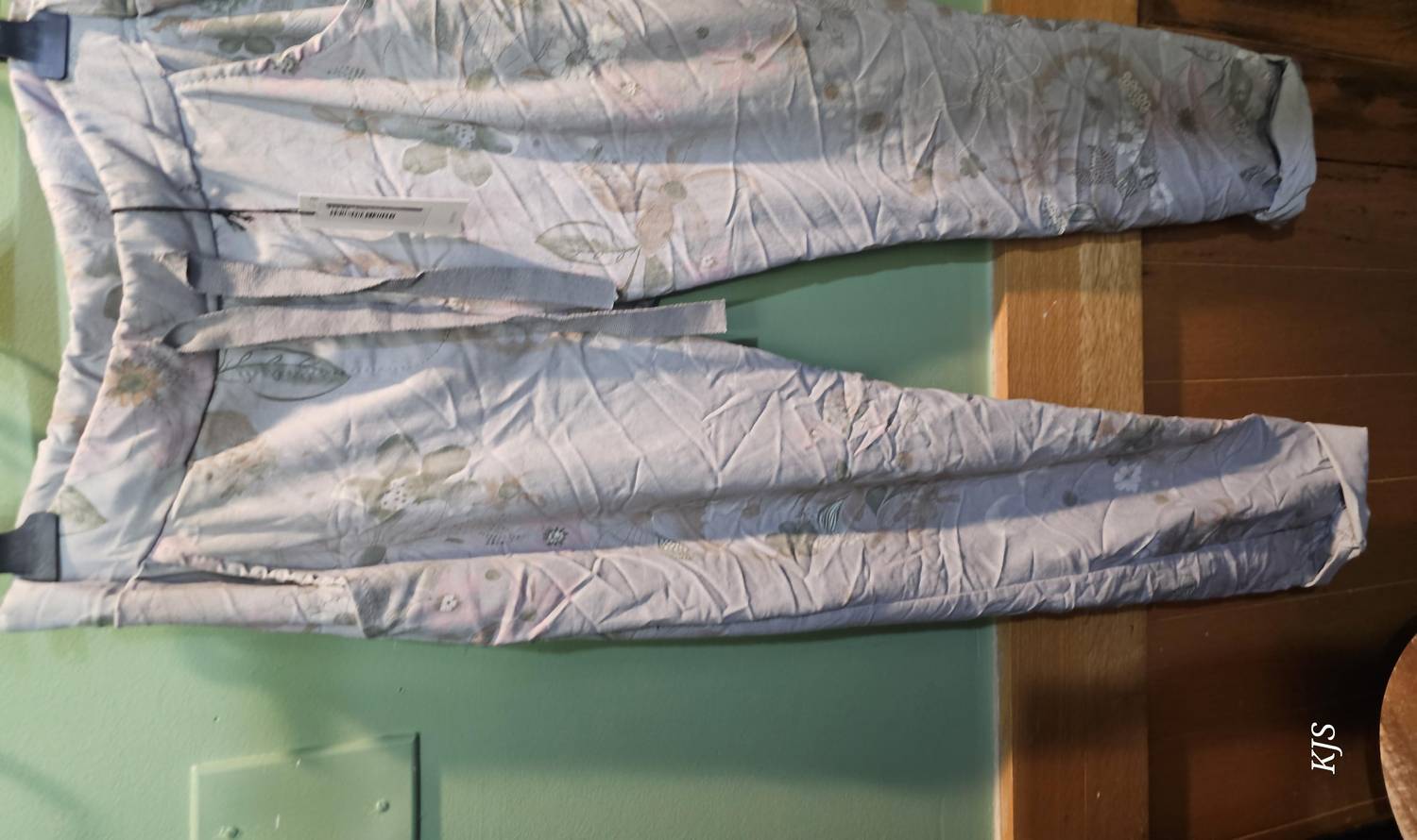Made In Italy - Women's Printed Italian Crinkle Joggers