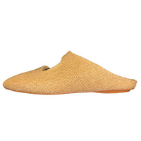 Jeffrey Campbell Women's Siesta Mule in tan canvas - women's shoe - detail view