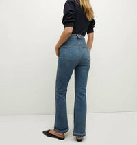 Veronica Beard - Carson Ankle Flare With Let Down Jean