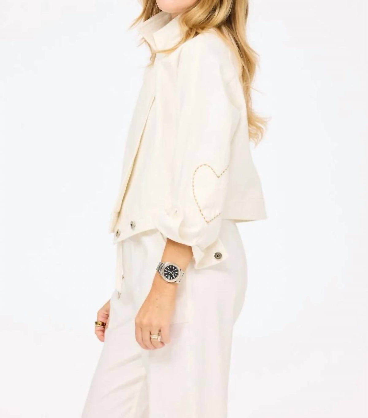 Kerri Rosenthal - Denim Cropped Jacket