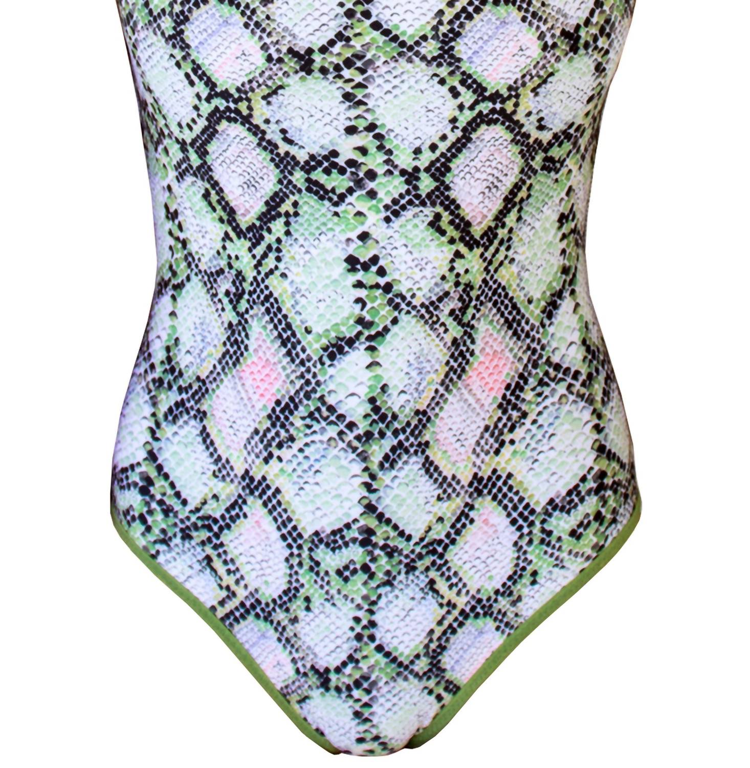 Candice Held - Gigi Reversible Square Neck Maillot One Piece Bikini