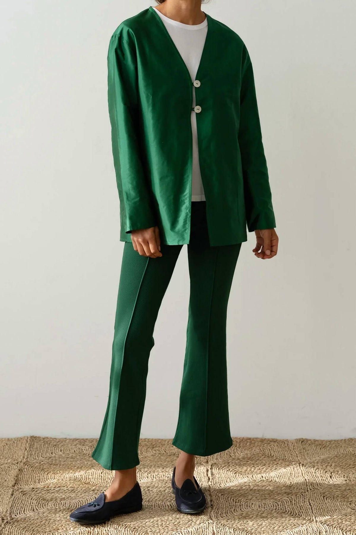 Donni. - Rib Kick Flare Pants