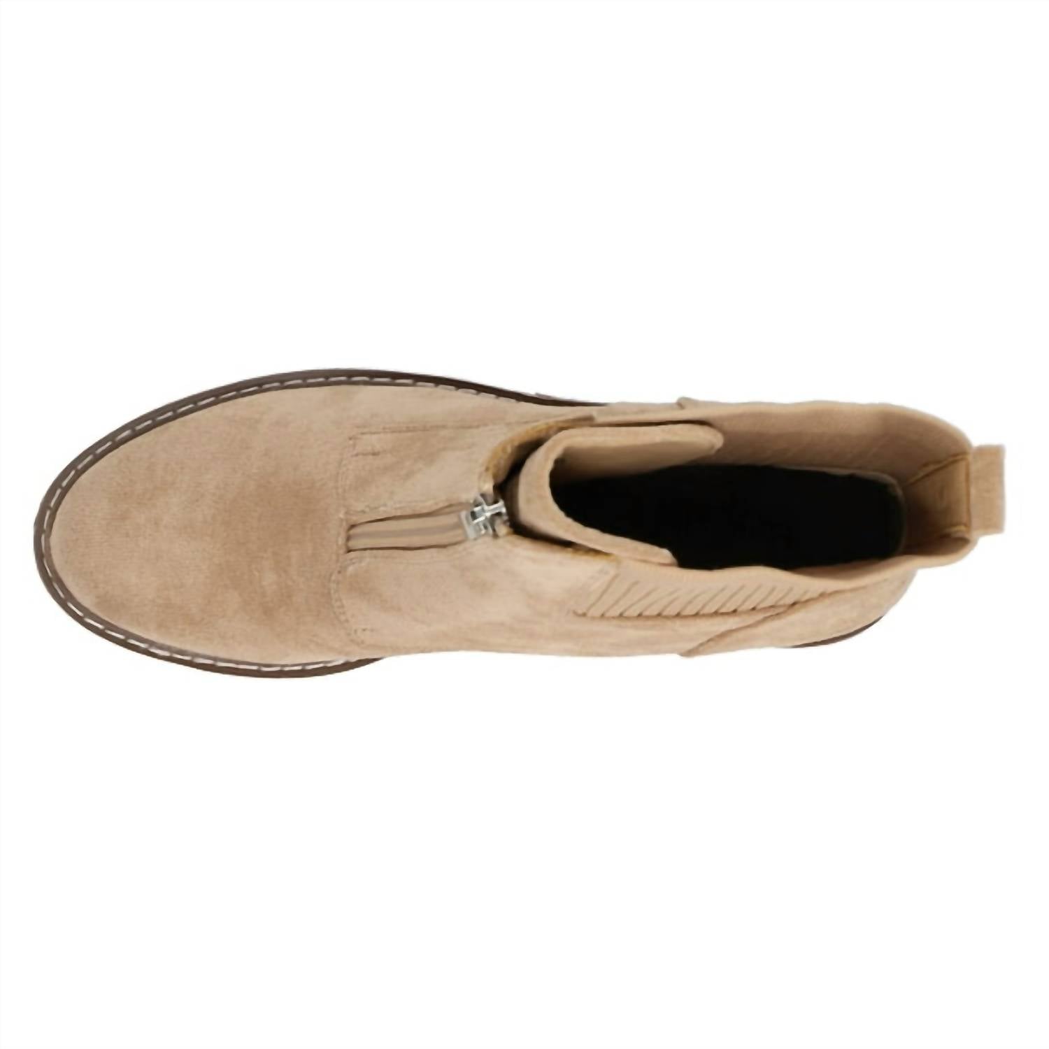 Corkys Footwear - Women's Boo Camel Suede Bootie