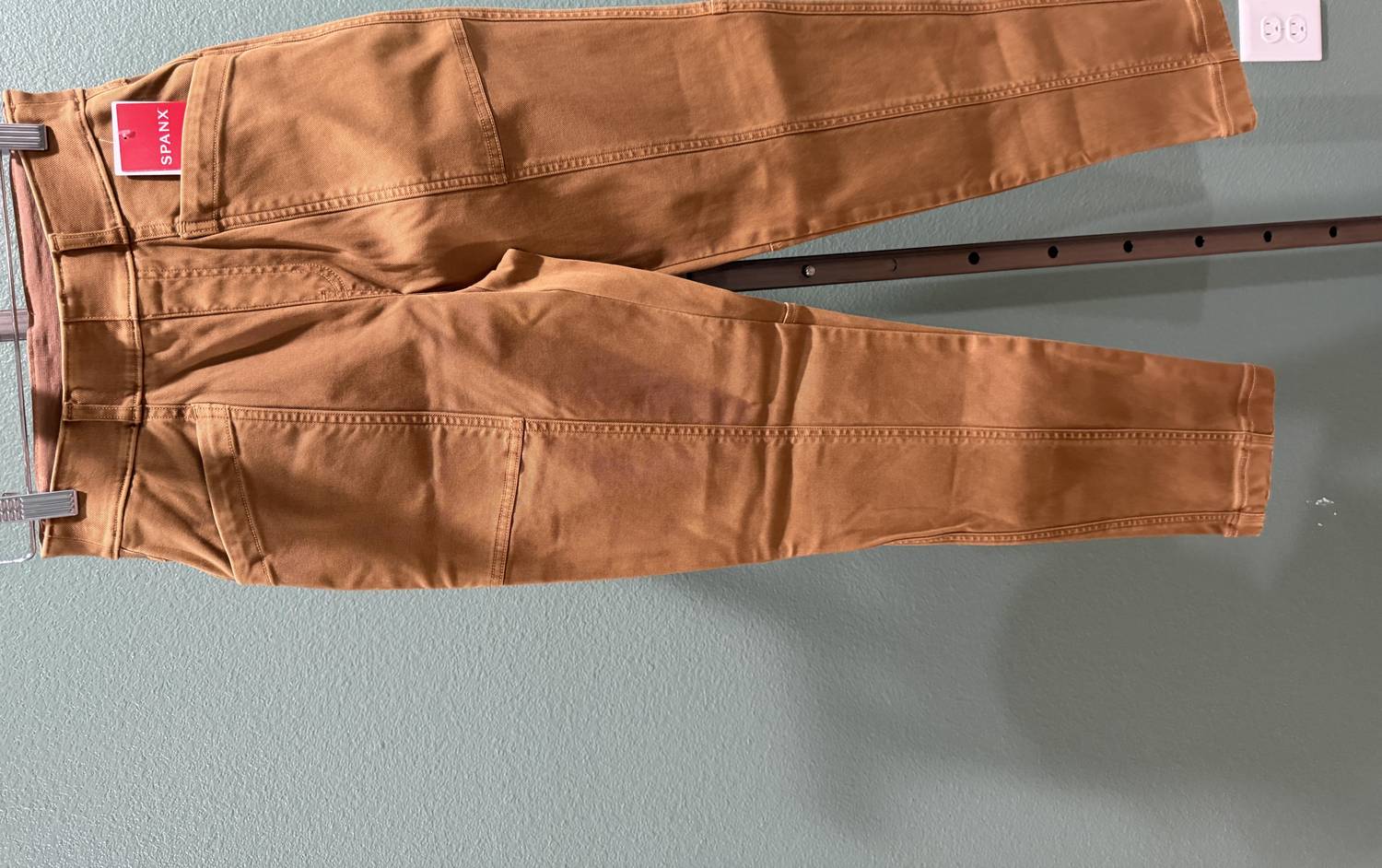 Spanx - Women's Stretch Twill Straight Leg Pants