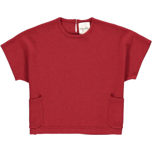 Vignette - Girl's Fiona Short Sleeve Sweater