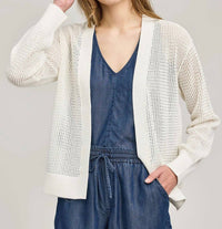 Gentle Fawn - Drew Open Knit Cardigan