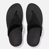 Fitflop - Women's Lulu Crystal Embellished Sandals