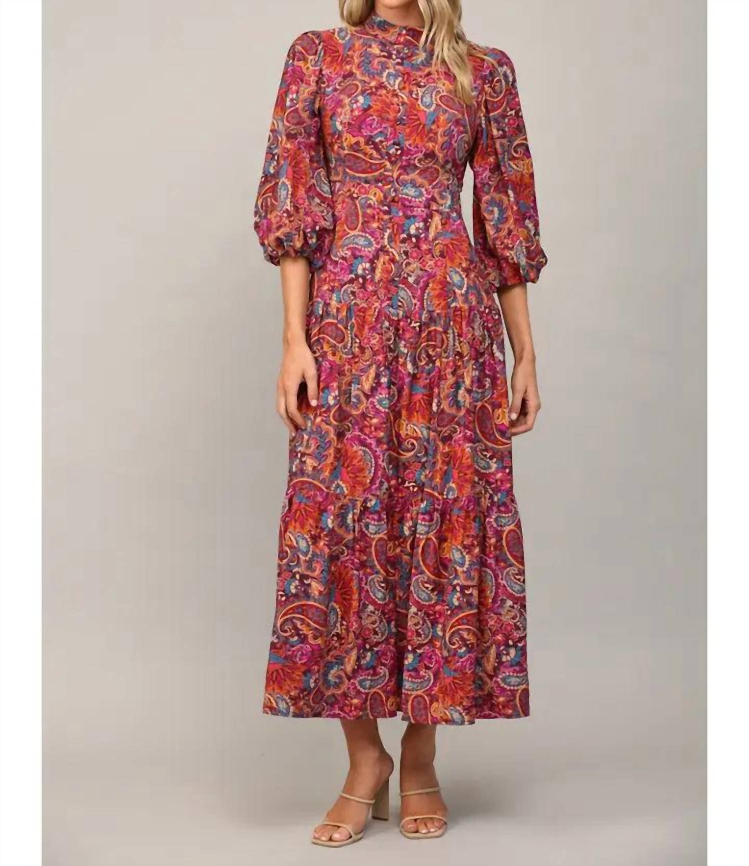 Fate by LFD Arizona Skies Dress in plum - women's dress