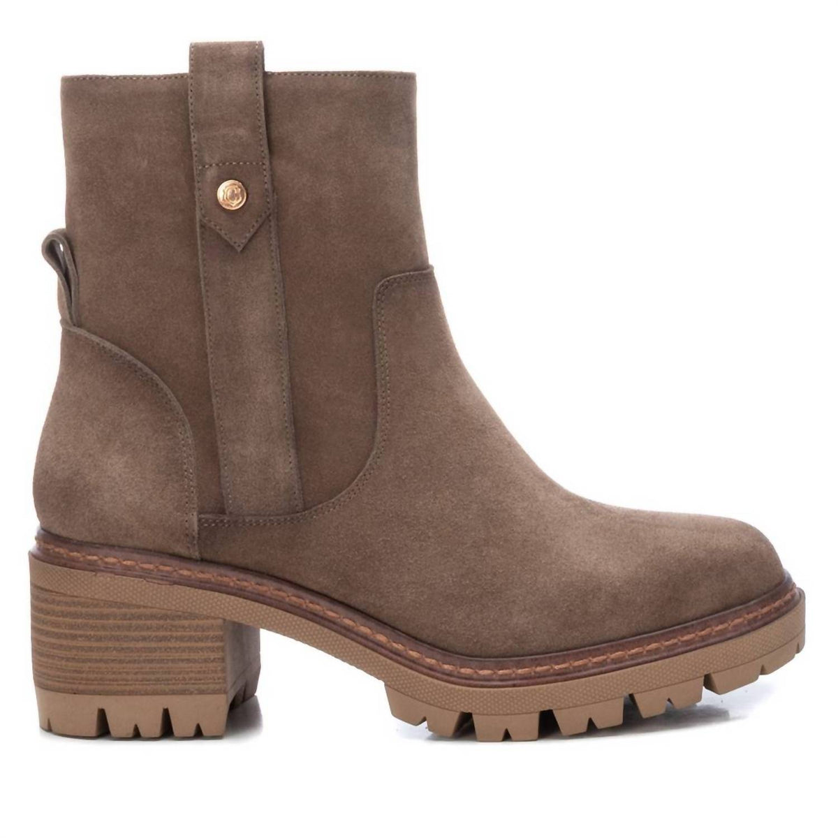 Xti - Women's Carmela Suede Booties