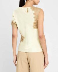A.L.C. - Lace One Sleeve Top