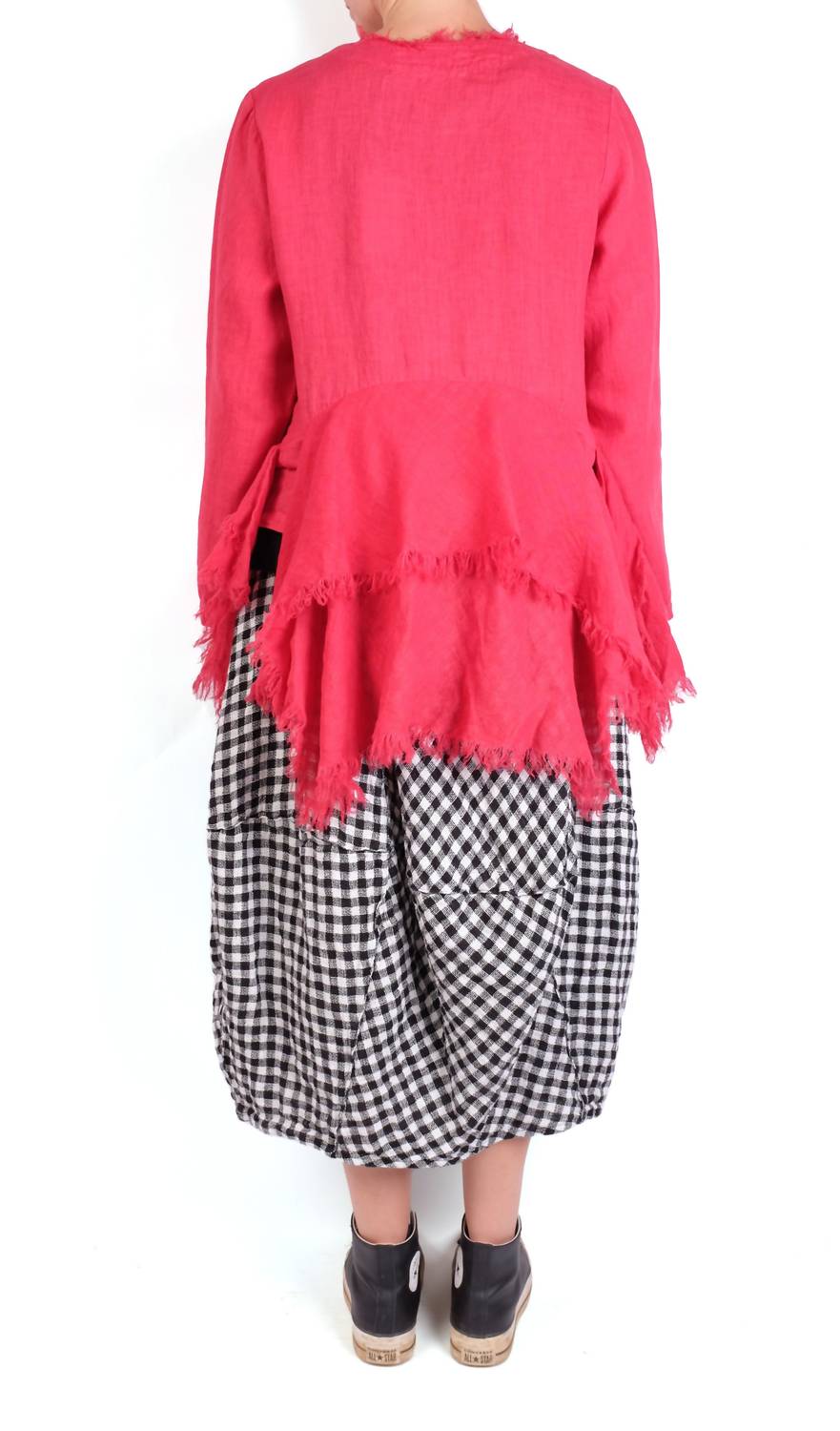Grizas - Fringe Flouncy Gauze Jacket
