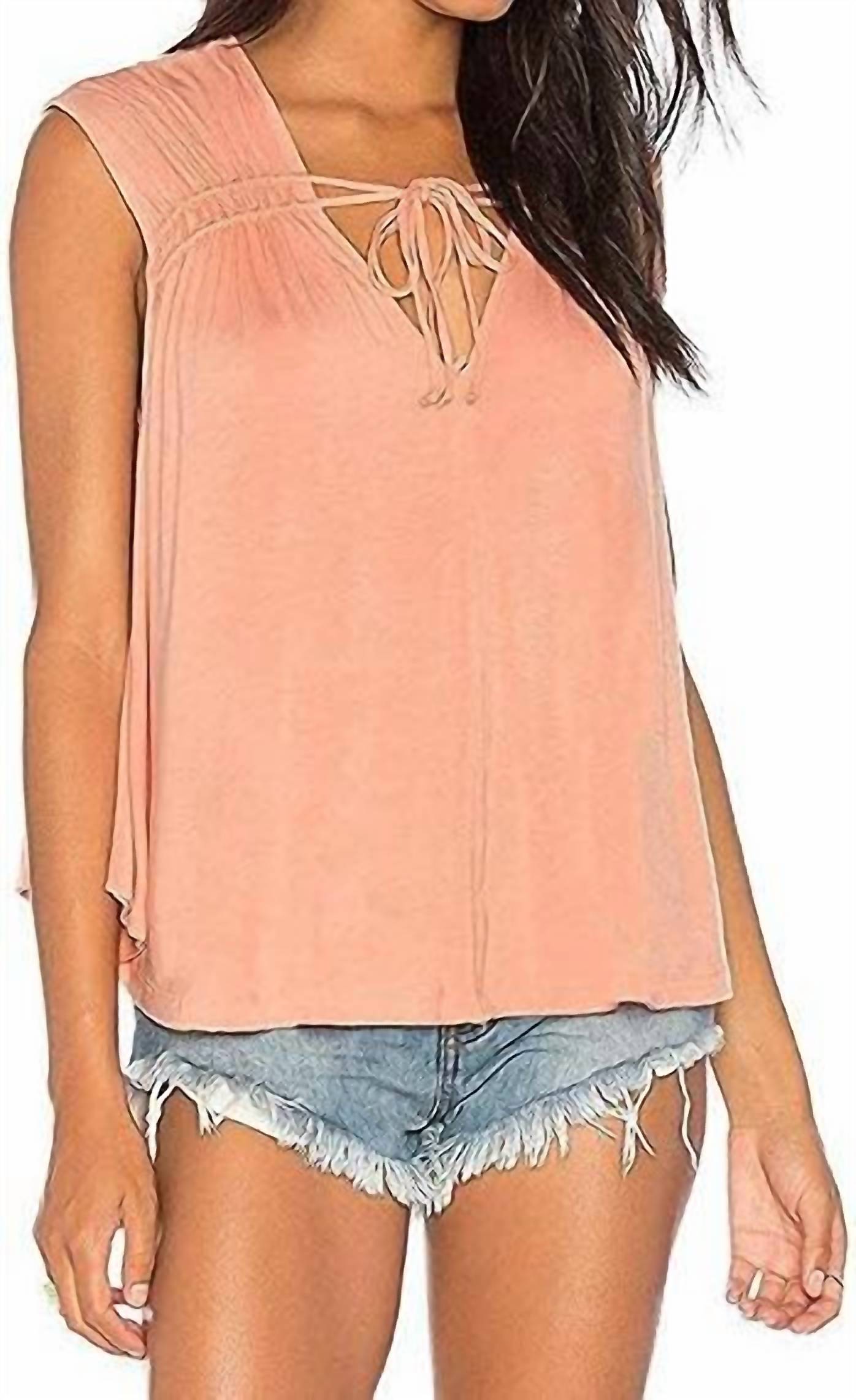 Free People - Back in Town Knit Sleeveless Blouse