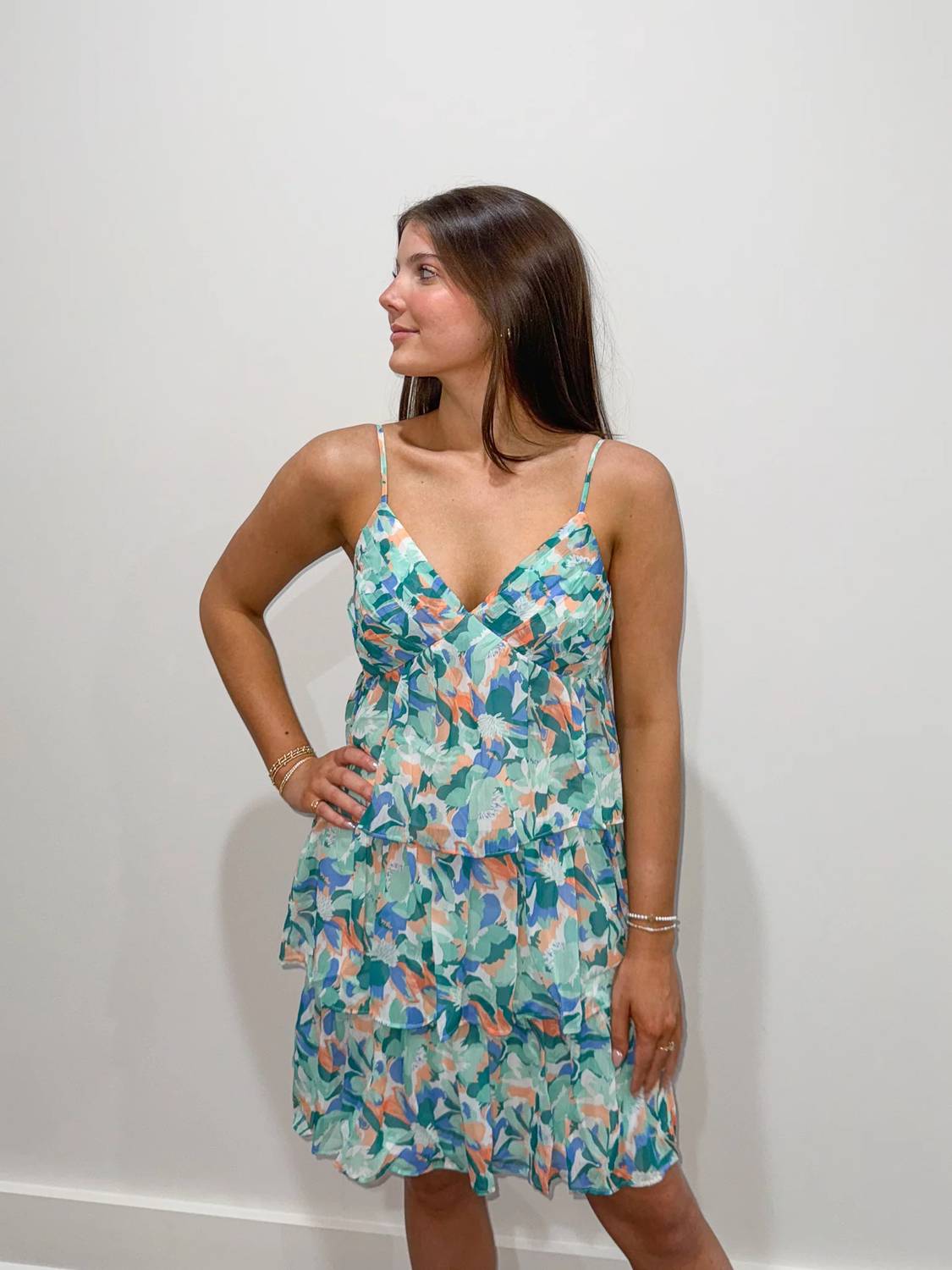 She + Sky - Zara Sleeveless Floral Dress