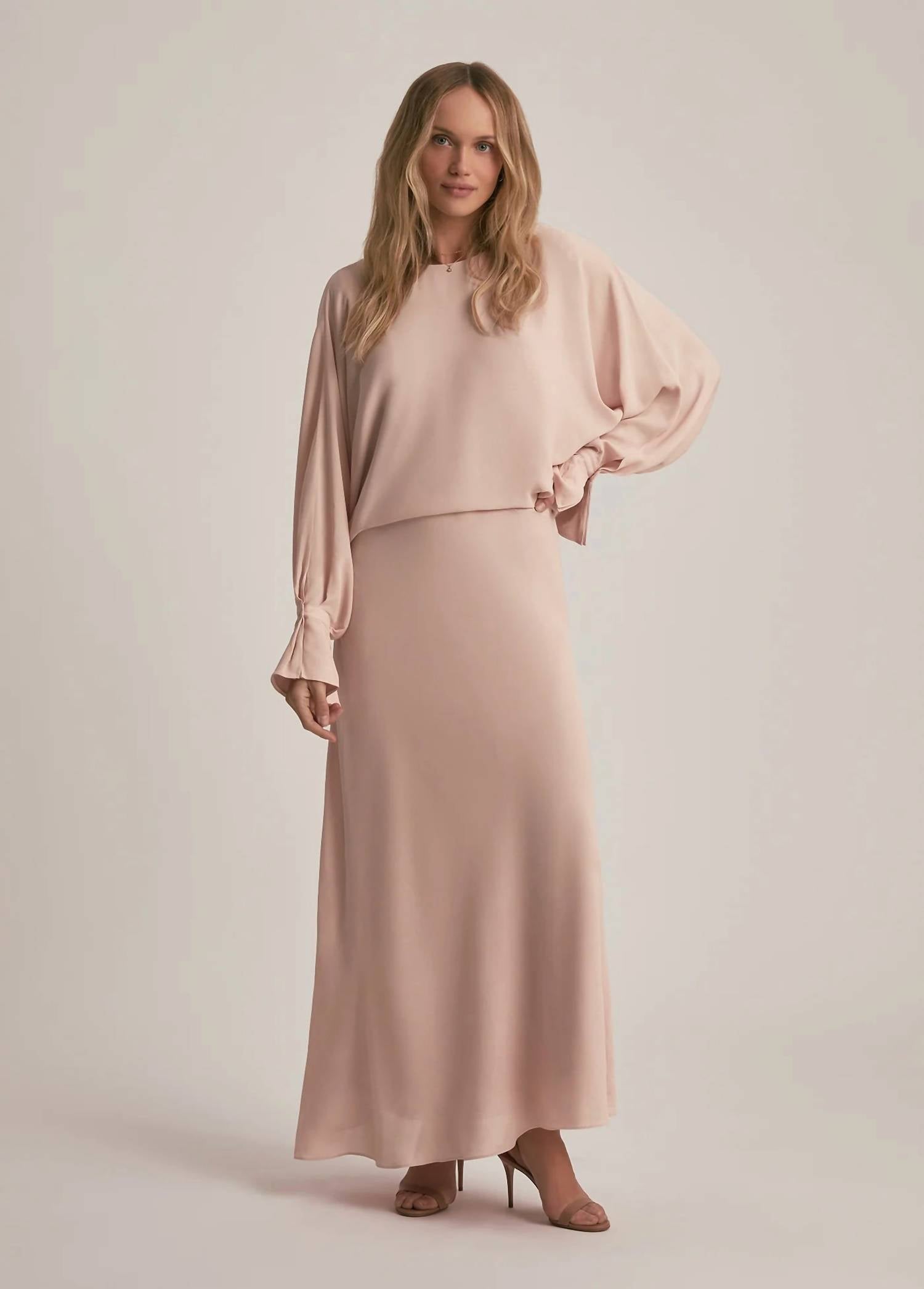 Favorite Daughter - Drapey Viscose Crepe Dress