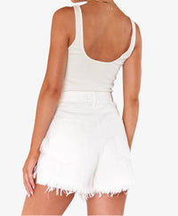 Show Me Your Mumu - Powell Denim Shorts