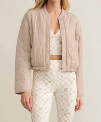 Z Supply - La Jolla Long Sleeve Quilted Jacket
