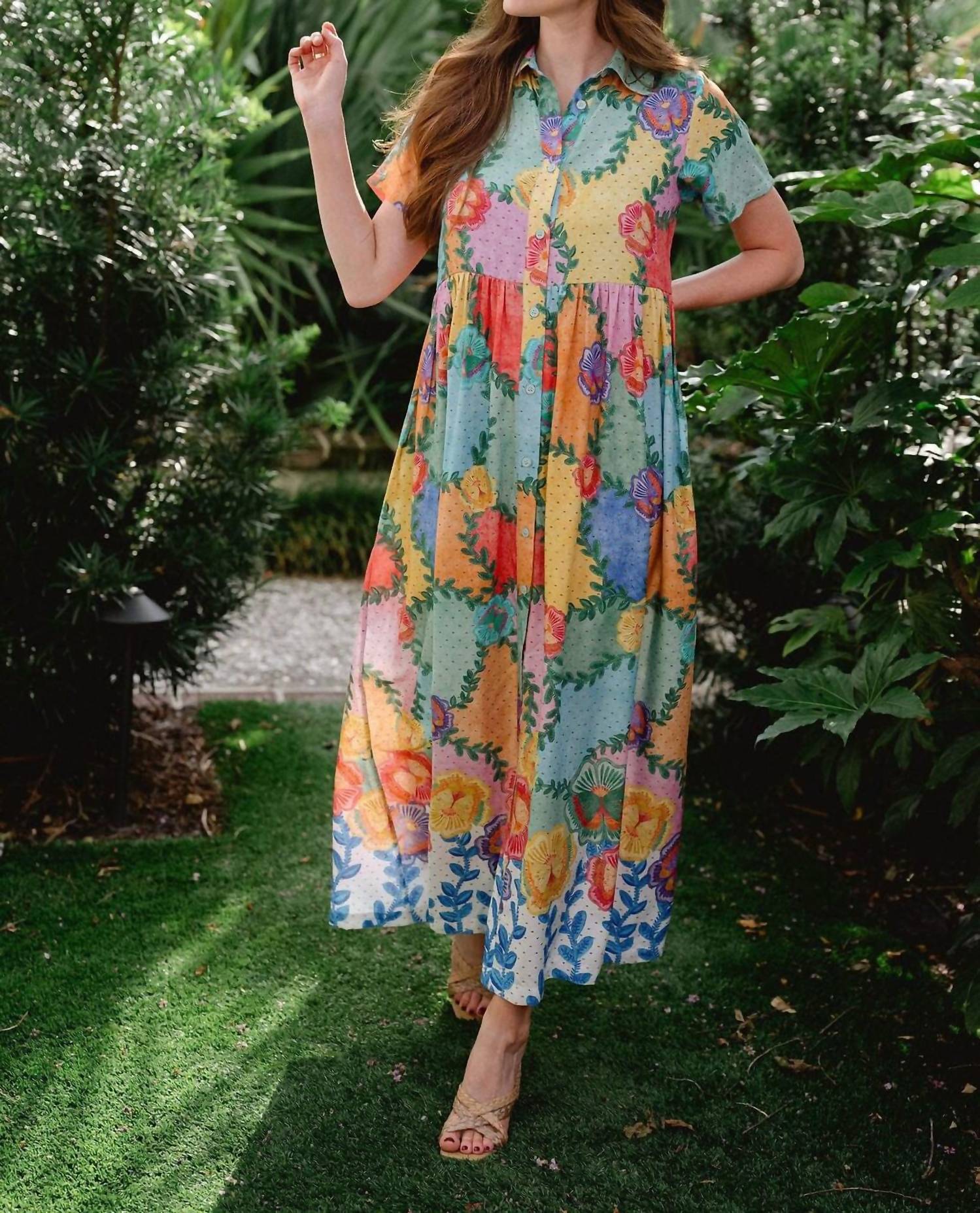 Briton Court - French Maxi Dress