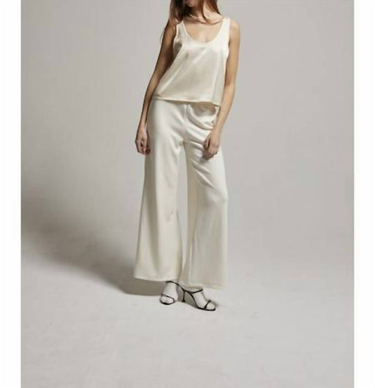 Asher - Cassie Interlock Wide Leg Pants