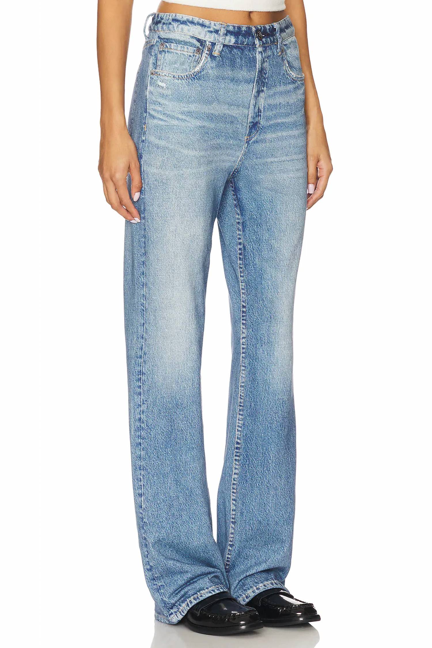 Rag & Bone - Miramar Terry Shea Straight Pant Jeans