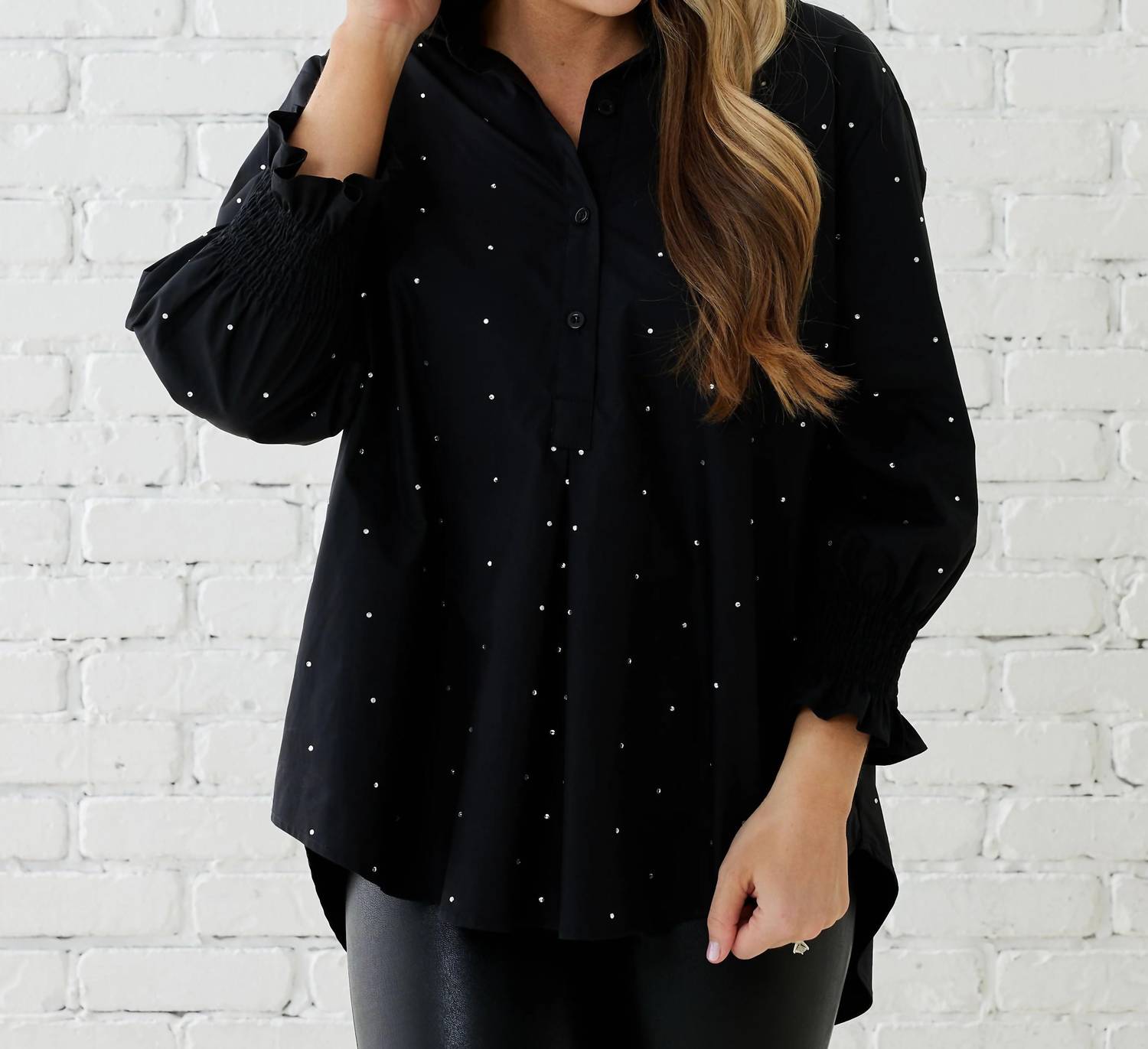 Caryn Lawn - Kimberly Sparkle Top