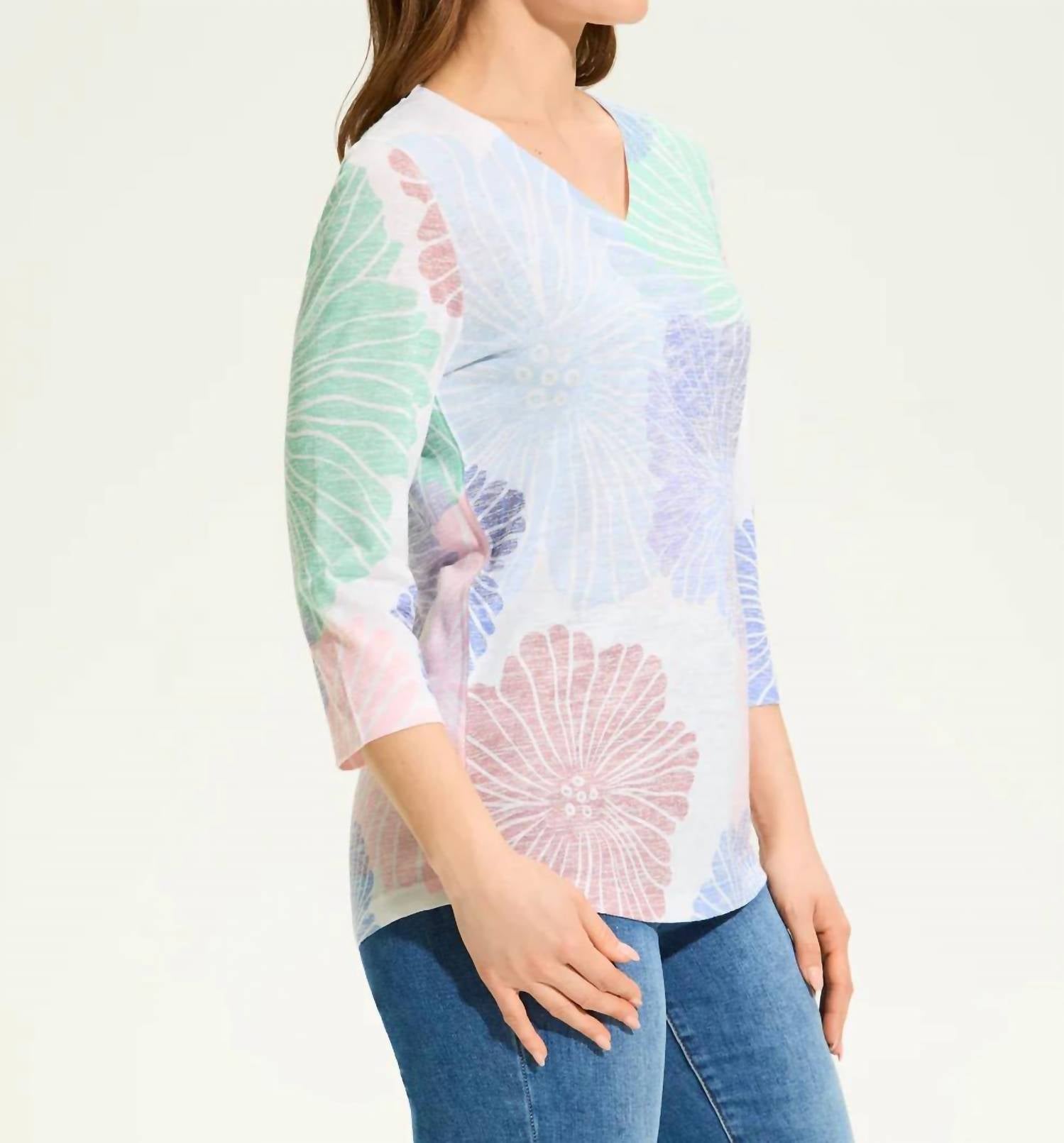 Fdj - Jasmine floral top