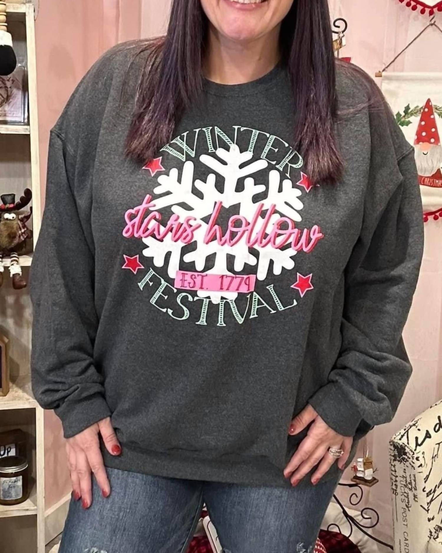 Prickly Pear Tx - Stars Hollow Winter Festival Sweater