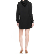 Why Dress - Light Lyocell Front Pocket Pearl Hoodie Dress