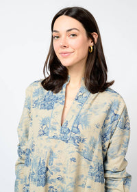 Ivy Jane - Women's Toile Midi Dress