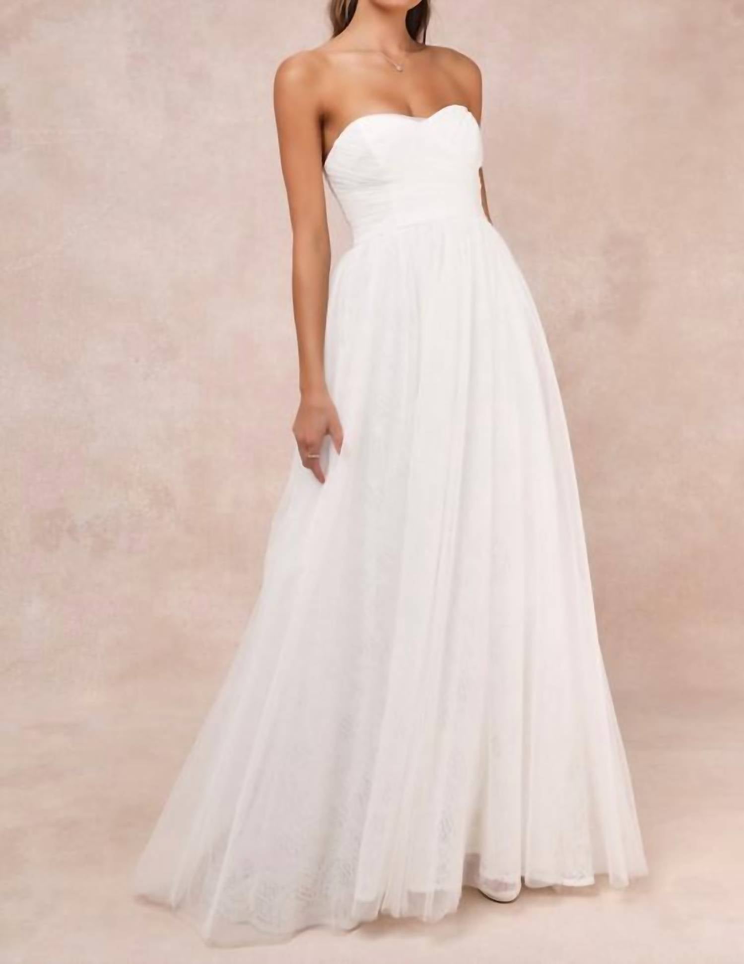 Lulus - Women's Blissful Forever Maxi Dress