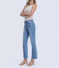 VERVET BY FLYING MONKEY Melia Jeans in reptar - women's jeans - view 7