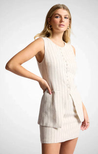 She + Sky - Baked Goods Long Vest