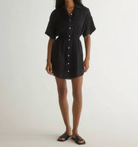 Bella Dahl - Smocked Short Sleeve Dress