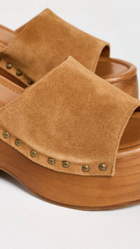 Free People - Women's Front Row Wrap Platform Clogs