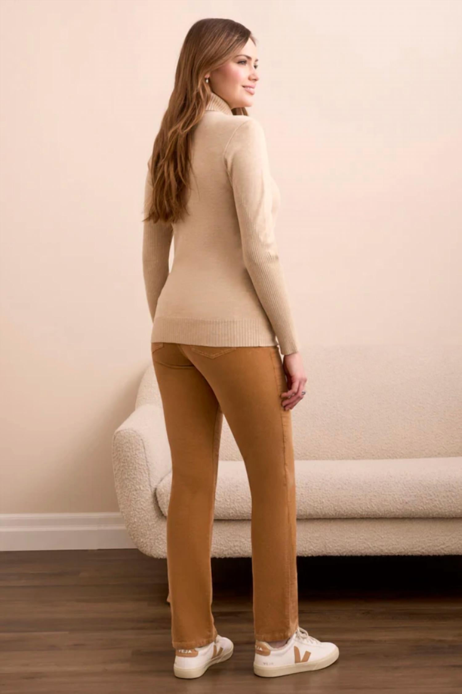 Tribal - Lightweight Turtle Neck Sweater